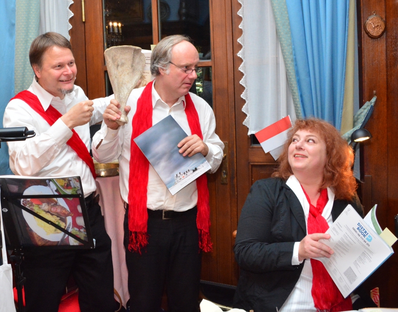 Rolf-Bernhard Essig, Gudrun Schury und Franz Tröger